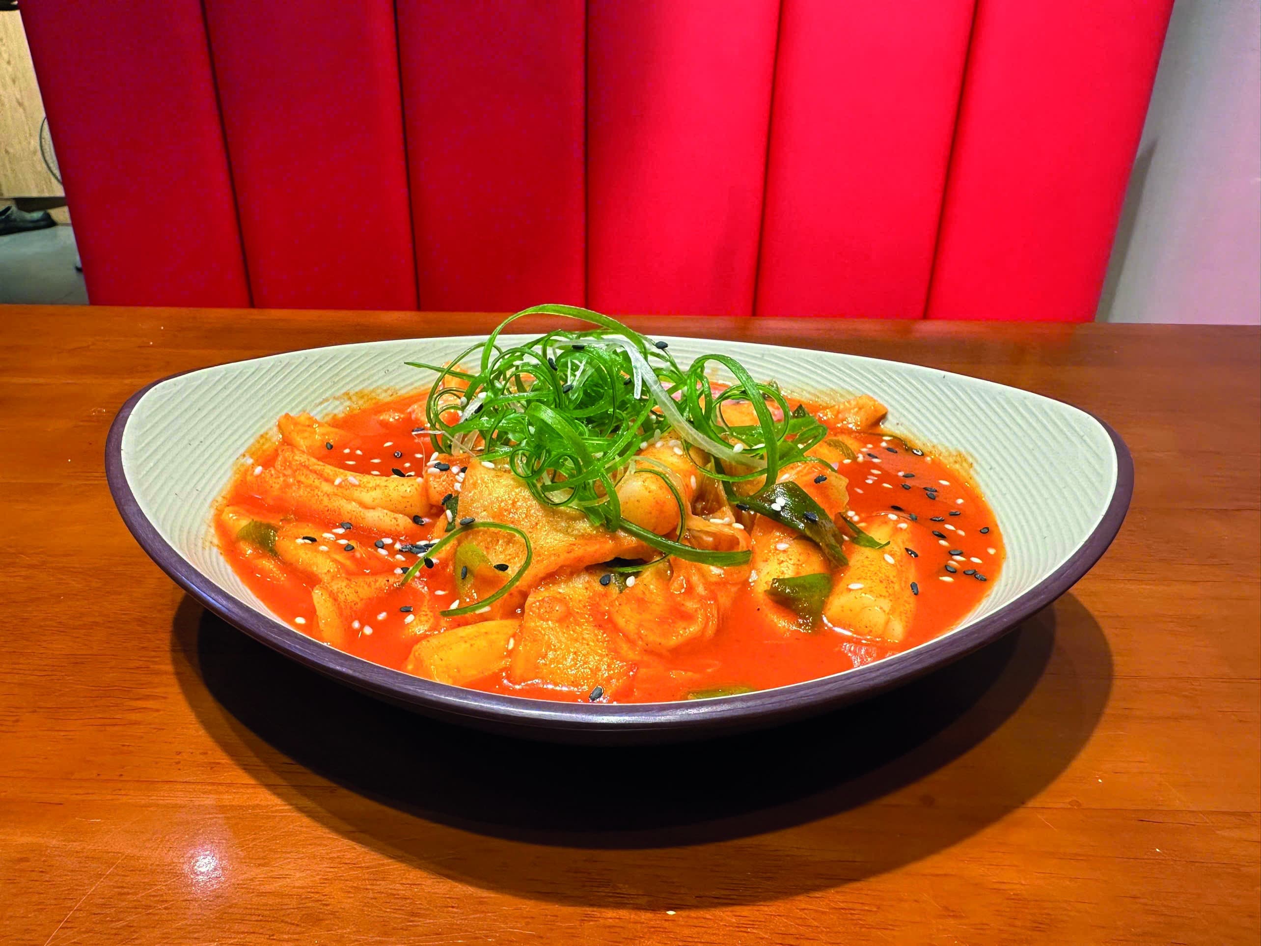 Tteokbokki at DOYA JJAMBBONG