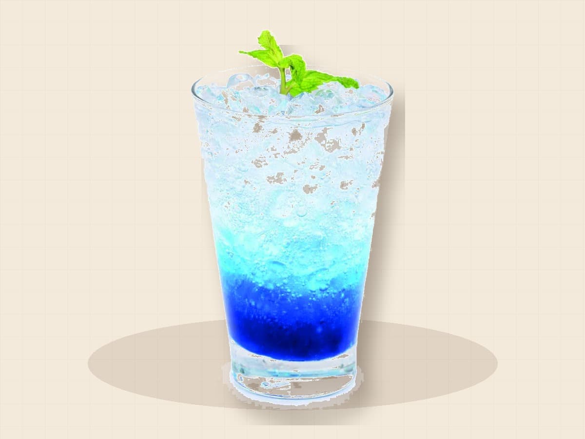 Blueberry Soda at DOYA JJAMBBONG