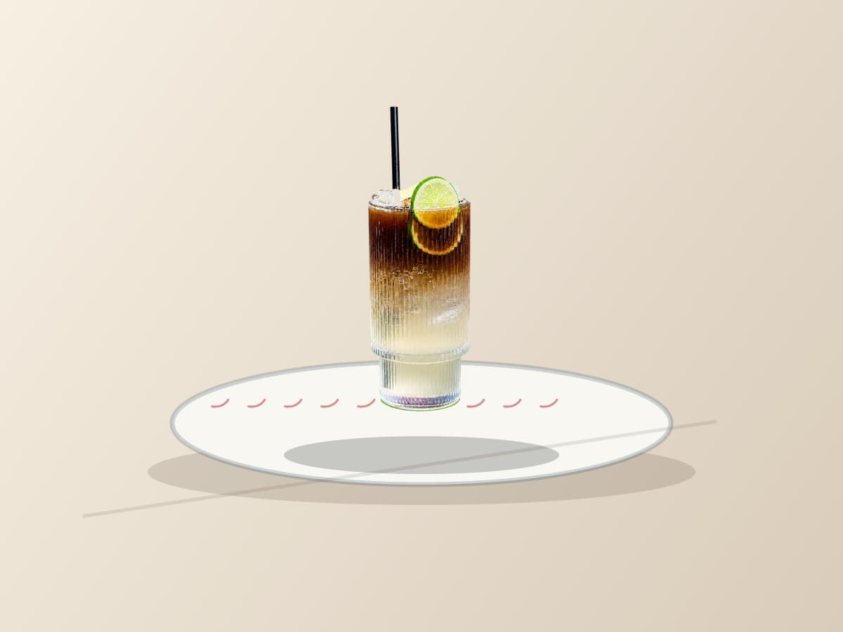 Lemon Coffee at DOYA JJAMBBONG