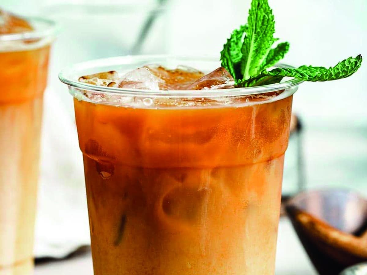 Thai Milk Tea at DOYA JJAMBBONG