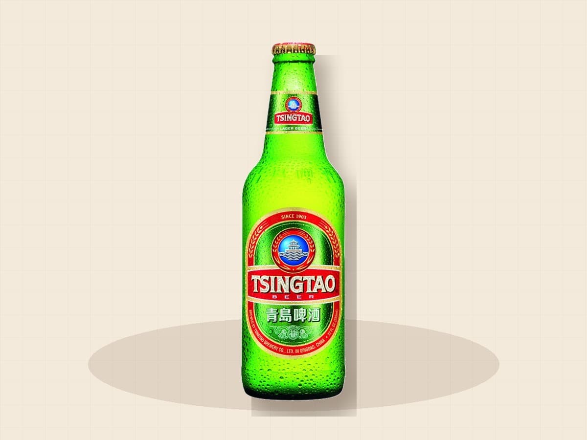 Tsingtao Beer at DOYA JJAMBBONG